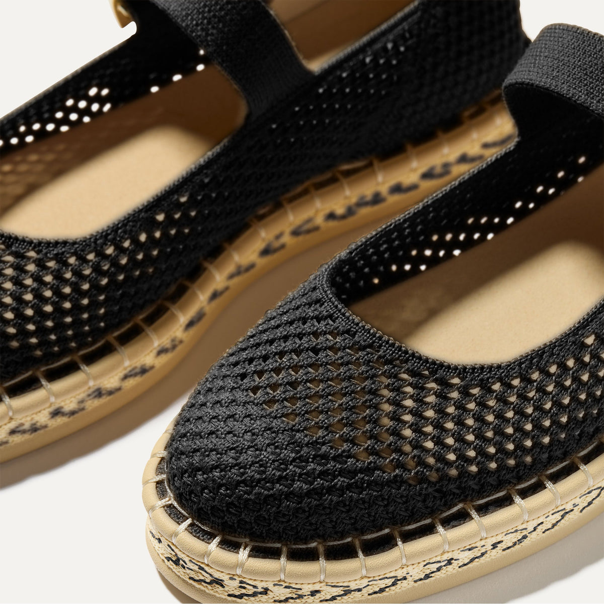 Rothy's The Espadrille Mary Jane in Black