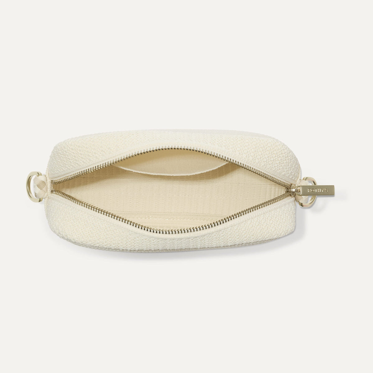 Rothy's The Crossbody Camera Bag in Cream Twist Open-Knit