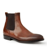 Bruno Magli Boots | Men Byron Double Gore Slip-on Boot-Cognac