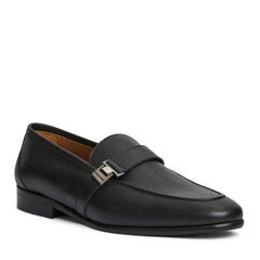 Bruno Magli Casual Shoes | Men Arlo Slip On Side Bit Loafer Black Leather