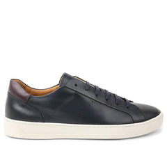 Bruno Magli Casual Shoes | Men Dante Lace-to-Toe Leather Sneaker - Navy