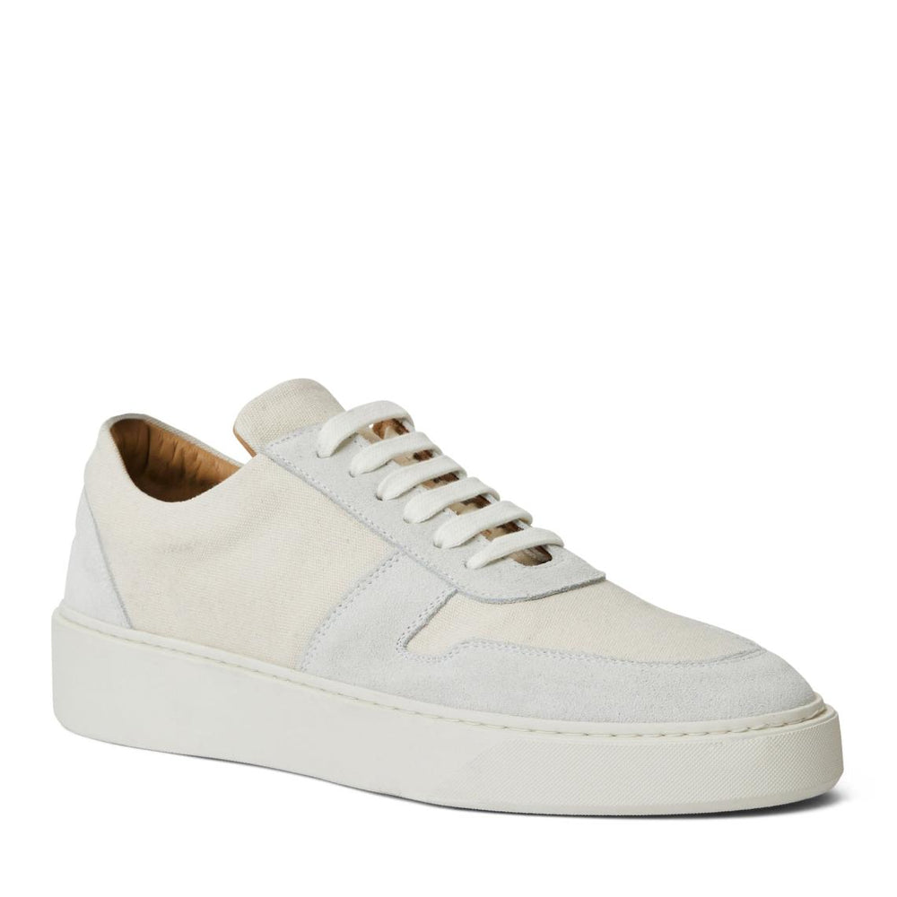 Bruno Magli Casual Shoes | Men Darian Sneaker Off White Canvas