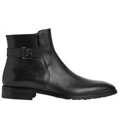 Bruno Magli Dress Shoes | Men Angiolini Leather Dress Boot - Black