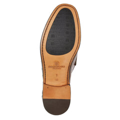 Bruno Magli Dress Shoes | Men Trieste Classic Moccasin- Brown Croc
