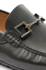 Bruno Magli Dress Shoes | Men Xander Leather Driving Moccasin - Black