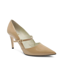 Bruno Magli Evening | Women Gemma Mary-Jane Leather Pump - Honey Patent
