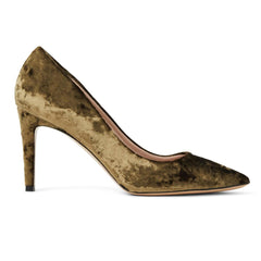 Bruno Magli Evening | Women Telma Pointed Toe Pump- Olive Velvet