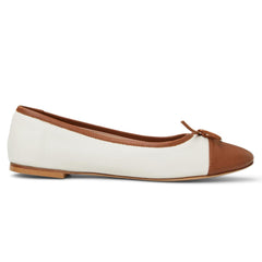 Bruno Magli Flats & Loafers | Women DONATELLA Ballet Flat BROWN/CREAM