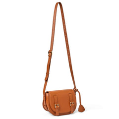 Bruno Magli Handbags | Women Camilla Equestrian Inspired Handbag Cognac Nappa Leather