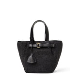Bruno Magli Handbags | Women Tessa Mini Tote Black Raffia
