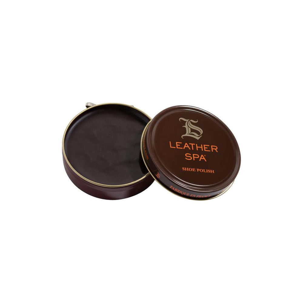 Bruno Magli Leather Spa | Men Leather Spa Luxury Wax Polish - Mahogany