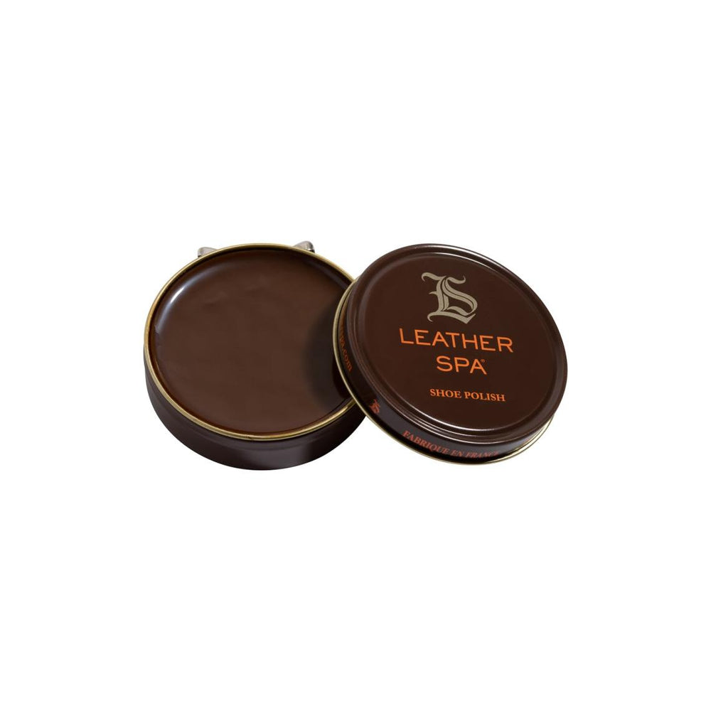 Bruno Magli Leather Spa | Men Leather Spa Luxury Wax Polish - Medium Brown