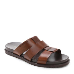 Bruno Magli Loafers & Slip-ons | Men Empoli Leather Slide Sandal - Dark Brown