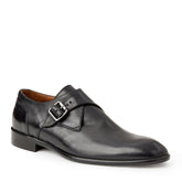 Bruno Magli Loafers & Slip-ons | Men Solero Classic Leather Single Monk Strap-Black