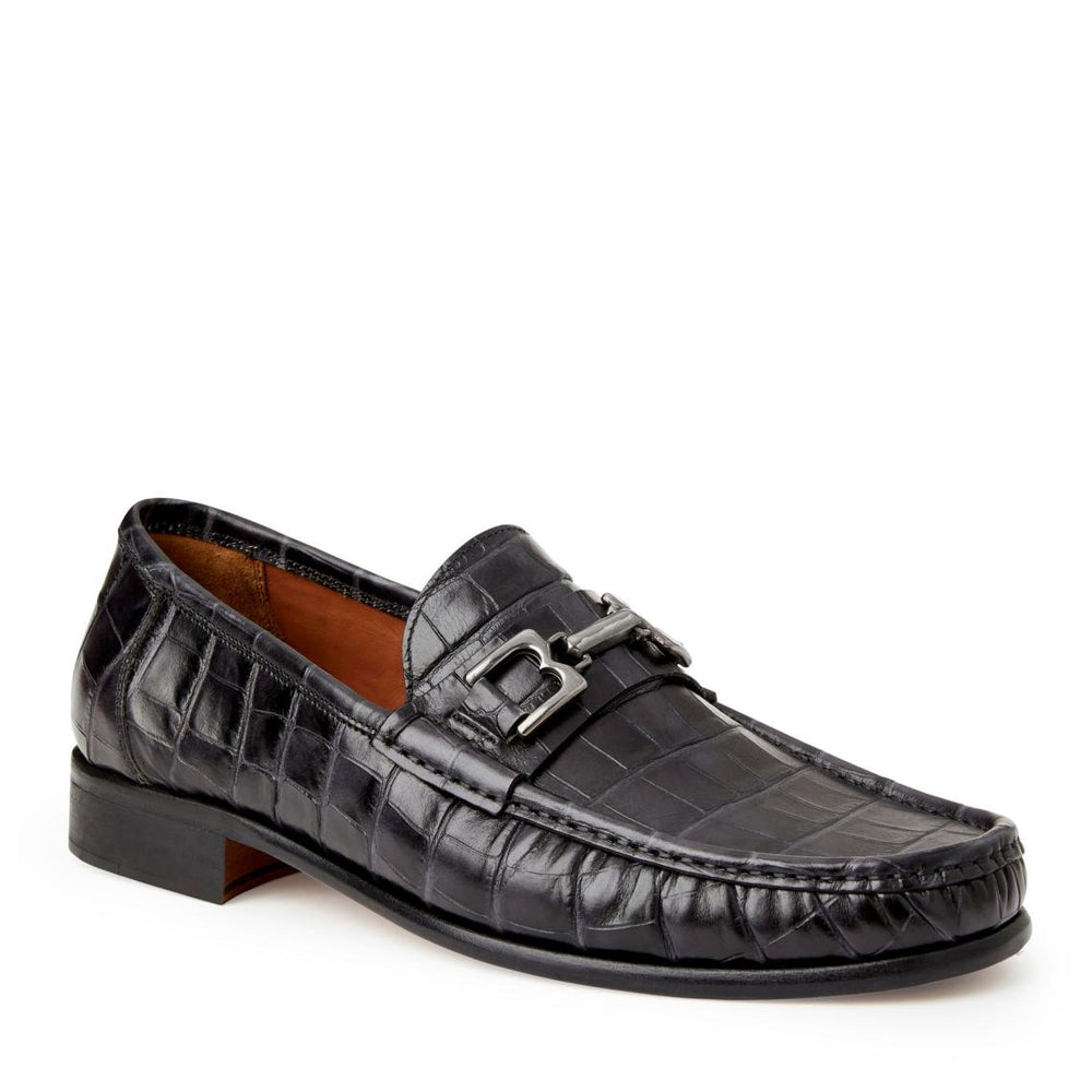 Bruno Magli Loafers & Slip-ons | Men Trieste Classic Moccasin- Black Croc