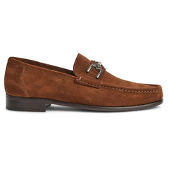 Bruno Magli Loafers & Slip-ons | Men Trieste Classic Suede Loafer- Cognac