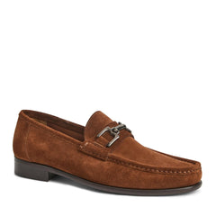 Bruno Magli Loafers & Slip-ons | Men Trieste Classic Suede Loafer- Cognac