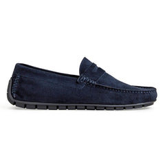 Bruno Magli Loafers & Slip-ons | Men XANE CASUAL SUEDE SLIP-ON DRIVING MOCCASIN-NAVY