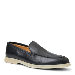Bruno Magli M BY BRUNO MAGLI | Men Primo Casual Slip On Loafer Black Leather
