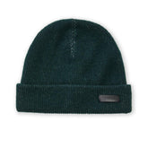 Bruno Magli Men's Cold Weather | Men/Women Cashmere 2-tone Ribbed Hat Green