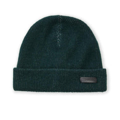 Bruno Magli Men's Cold Weather | Men/Women Cashmere 2-tone Ribbed Hat Green