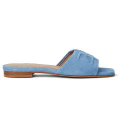 Bruno Magli Sandals & Slides | Women FABIA Single Banded Slide LIGHT BLUE SUEDE