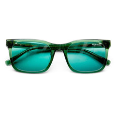 Bruno Magli Sunglasses | Women MARIS Limited Edition Classic Square Frame Sunglasses Teal
