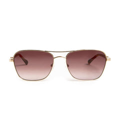 Bruno Magli Sunglasses | Women Playa Aviator Sunglasses - Gold Tortoise