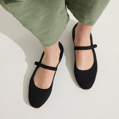 Rothy's The Square Mary Jane in Black