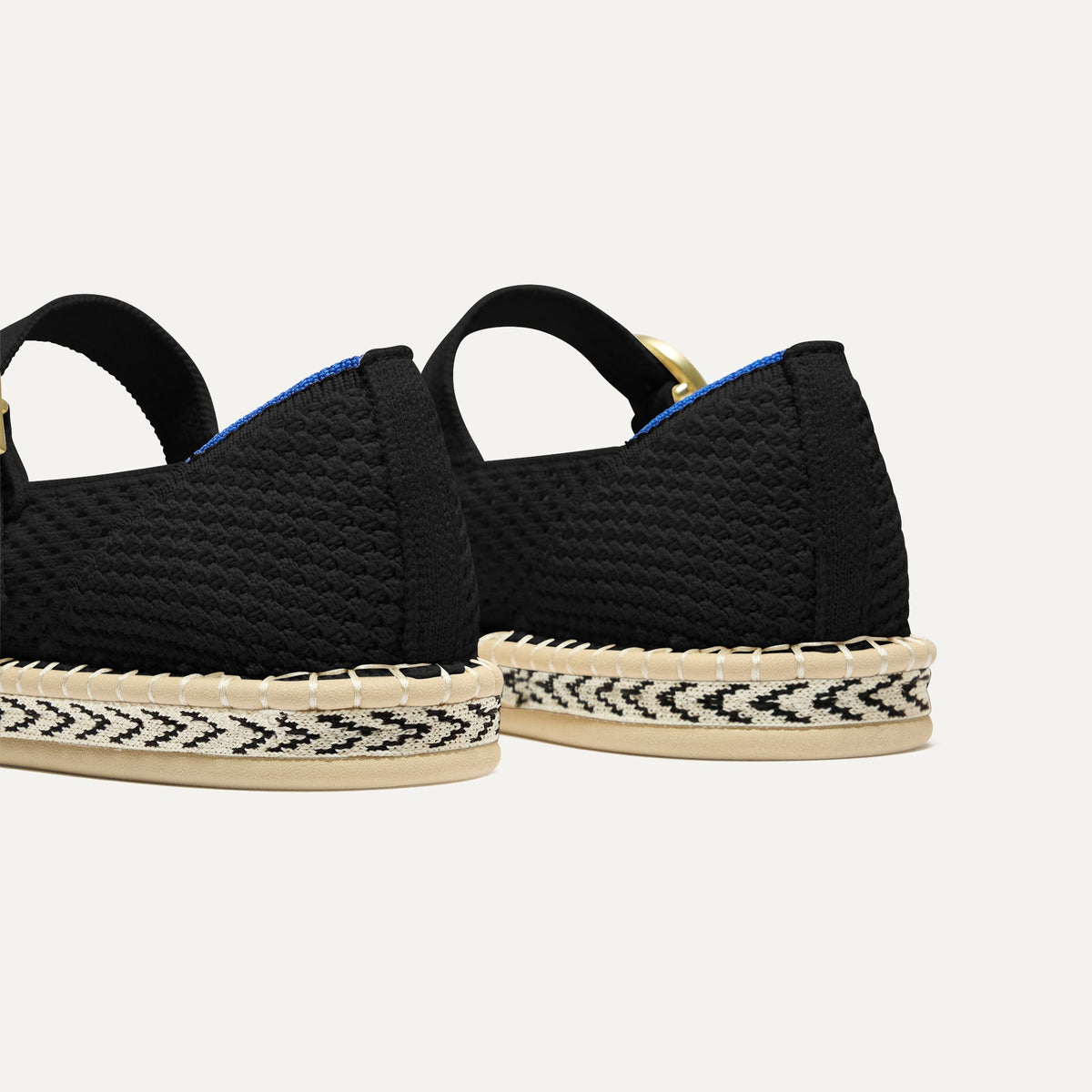 Rothy's The Espadrille Mary Jane in Black