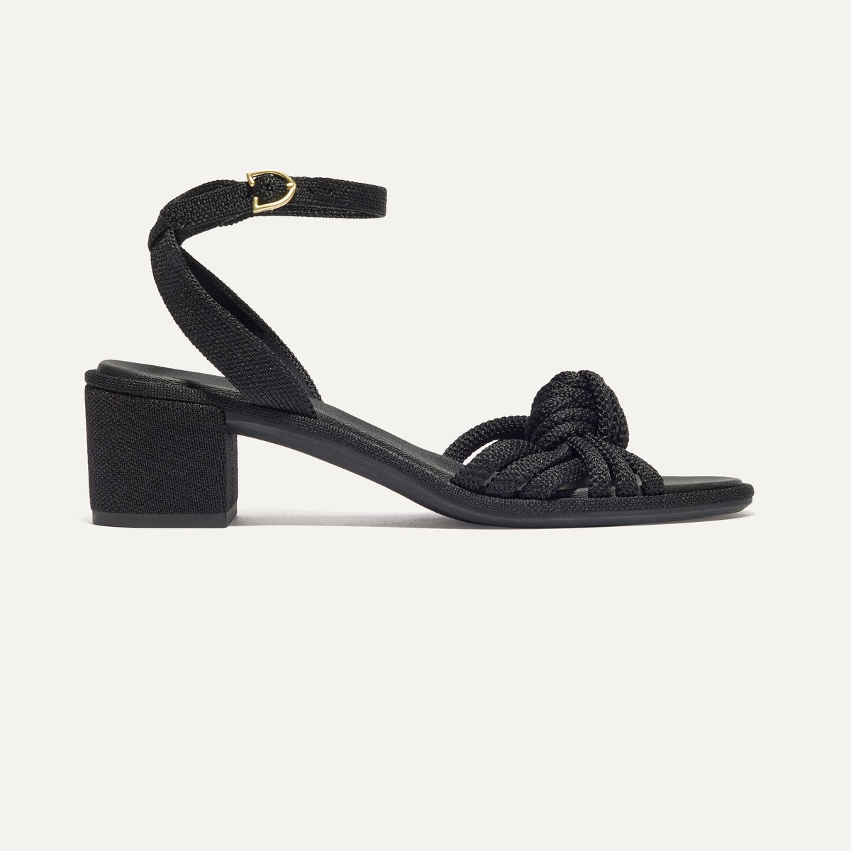 Rothy's The Knot Sandal in Black