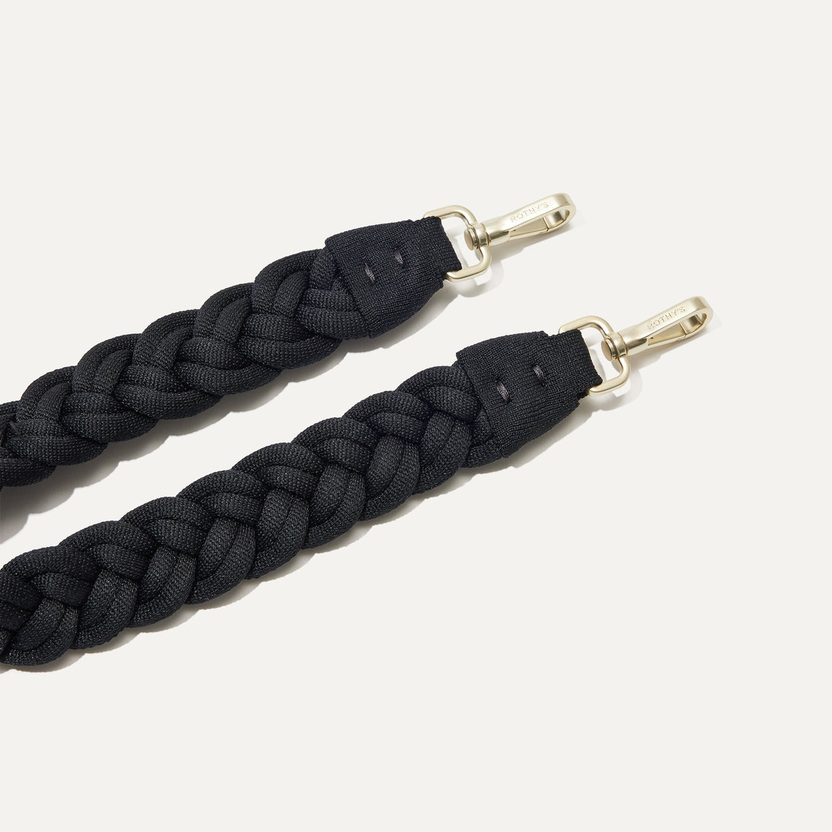 Rothy's The Shoulder Strap in Black Braid