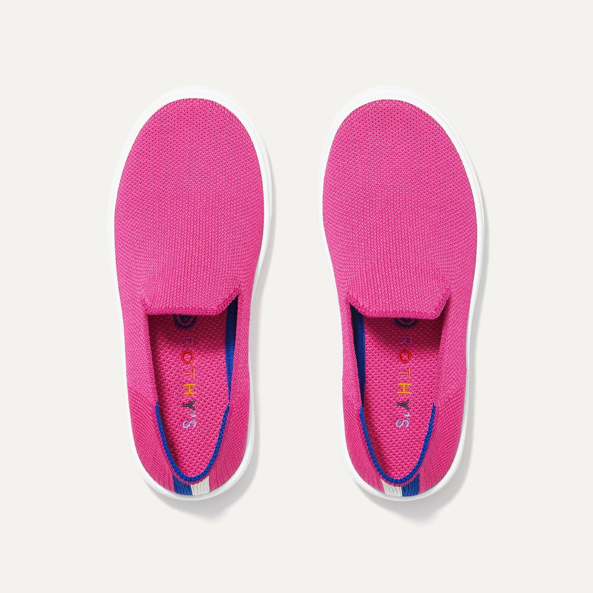 Rothy's The Kids Sneaker in Bubblegum