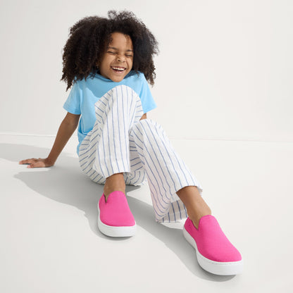 Rothy's The Kids Sneaker in Bubblegum