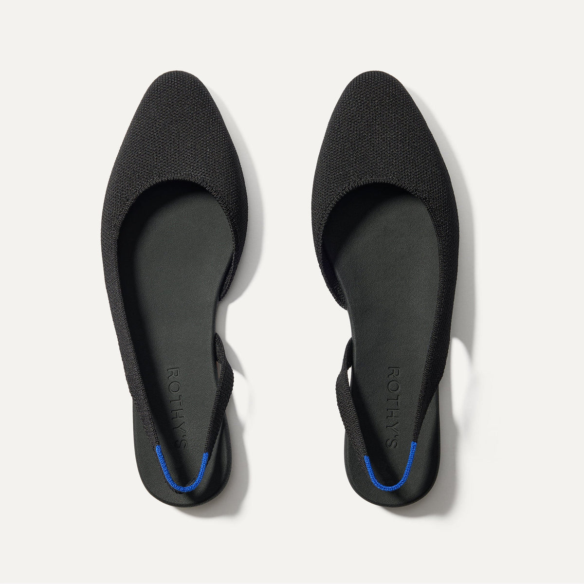 Rothy's The Almond Slingback in Black