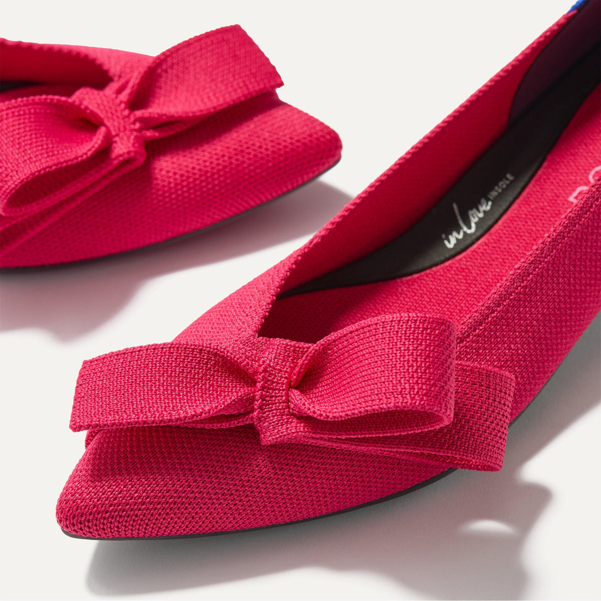 Rothy's The Bow Point II in Rouge
