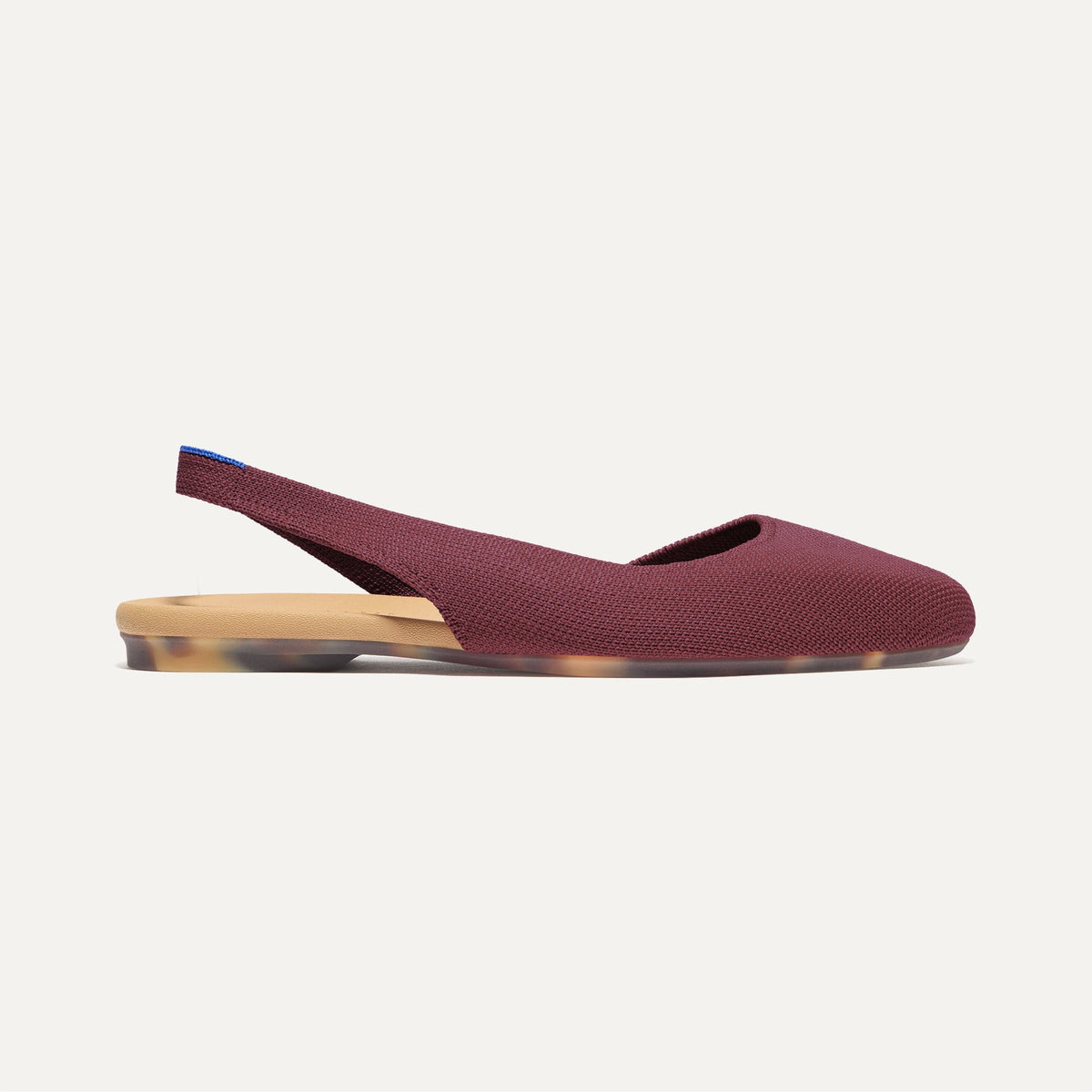 Rothy's The Almond Slingback in Syrah