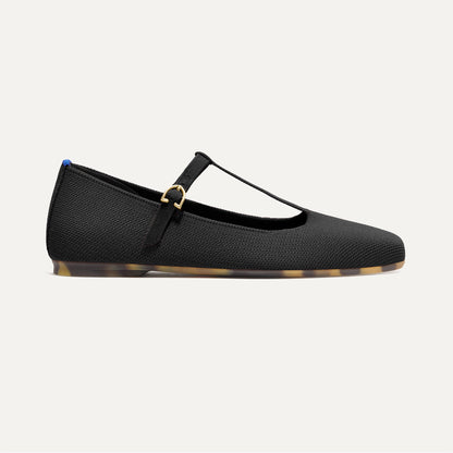 Rothy's The T-Strap Mary Jane in Black
