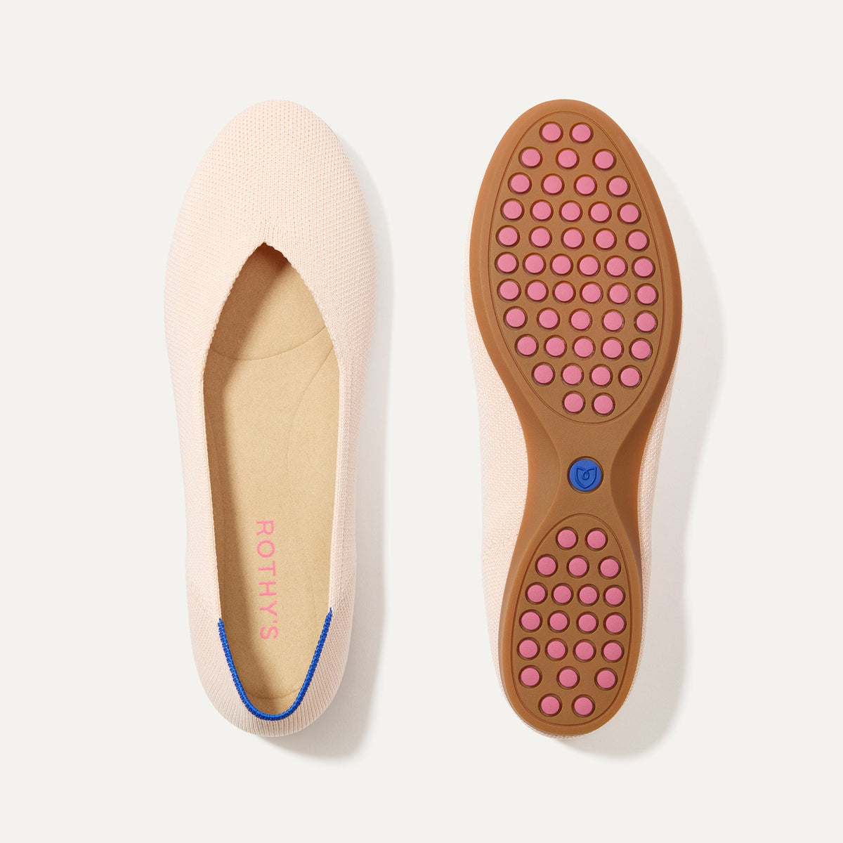 Rothy's The Daily Flat in Bubbly Pink
