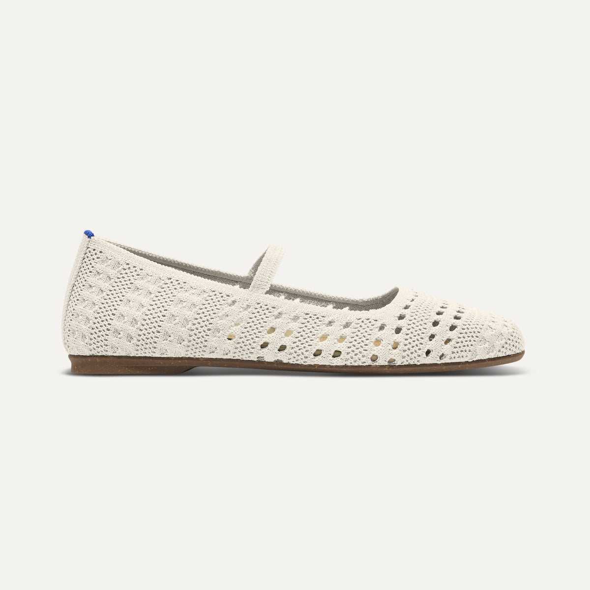 Rothy's The Max Square Mary Jane in Sandy Crochet