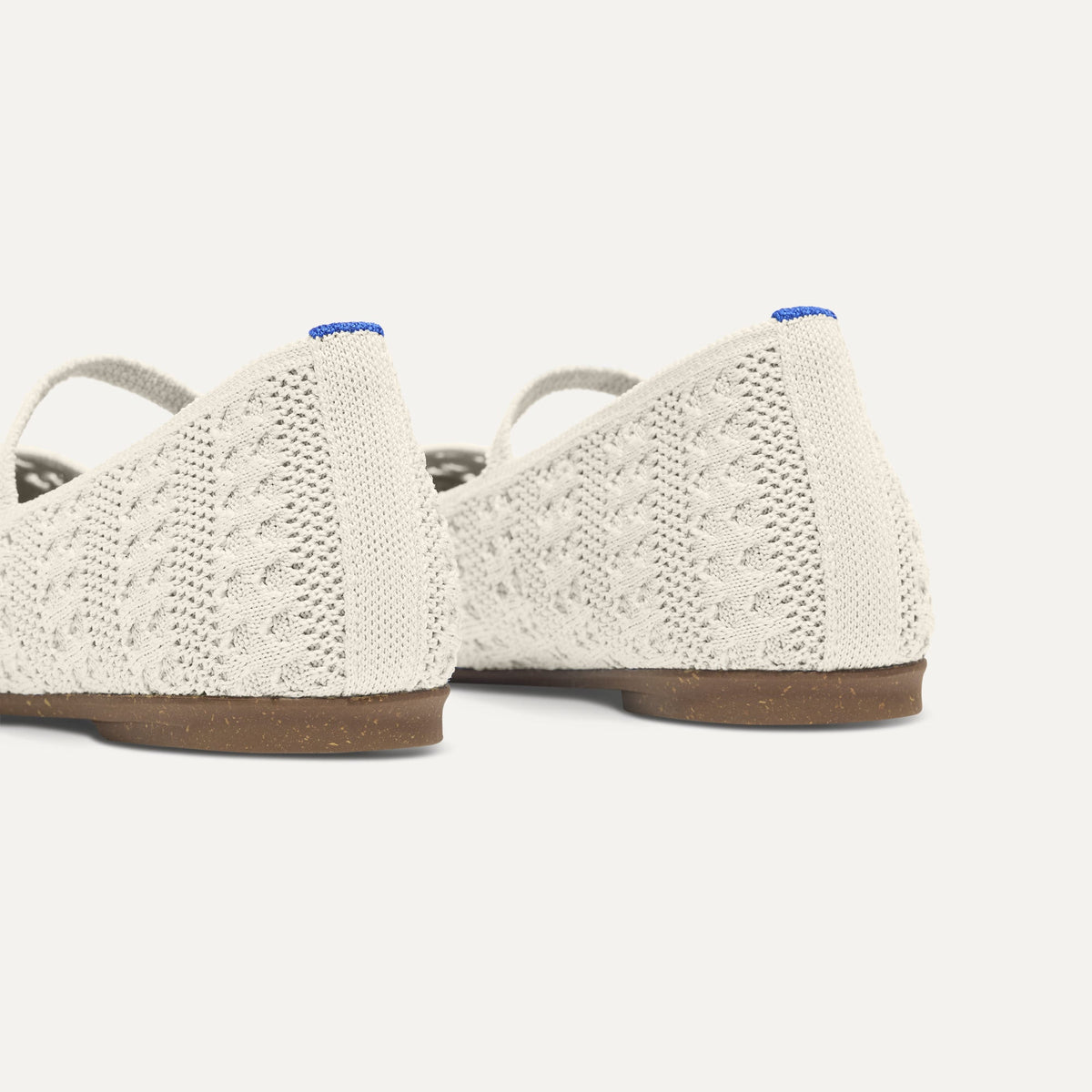 Rothy's The Max Square Mary Jane in Sandy Crochet
