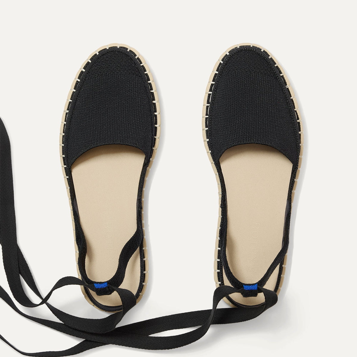 Rothy's The D'Orsay Espadrille in Black