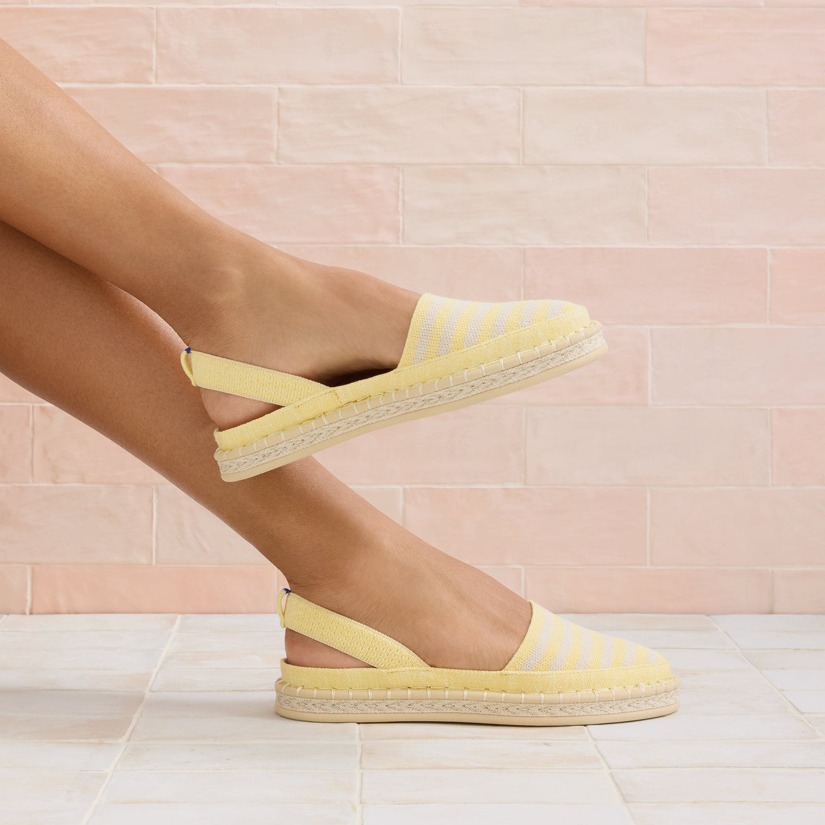 Rothy's The D'Orsay Espadrille in Sunshine Stripe