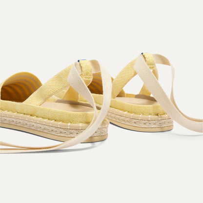 Rothy's The D'Orsay Espadrille in Sunshine Stripe