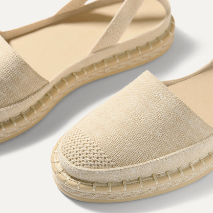 Rothy's The D'Orsay Espadrille in Seashell