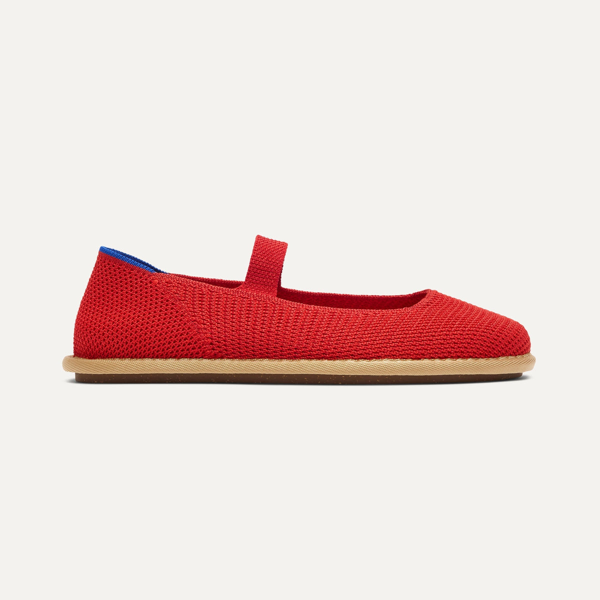 Rothy's Women's Cruiser Mary Jane in Poppy Raffia-Knit