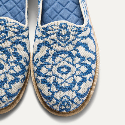 Rothy's Women's Cruiser Loafer in Marine Bloom