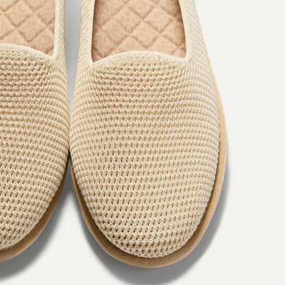 Rothy's Women's Cruiser Loafer in White Raffia-Knit