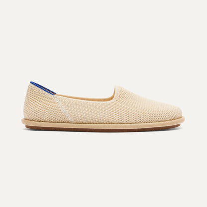 Rothy's Women's Cruiser Loafer in White Raffia-Knit