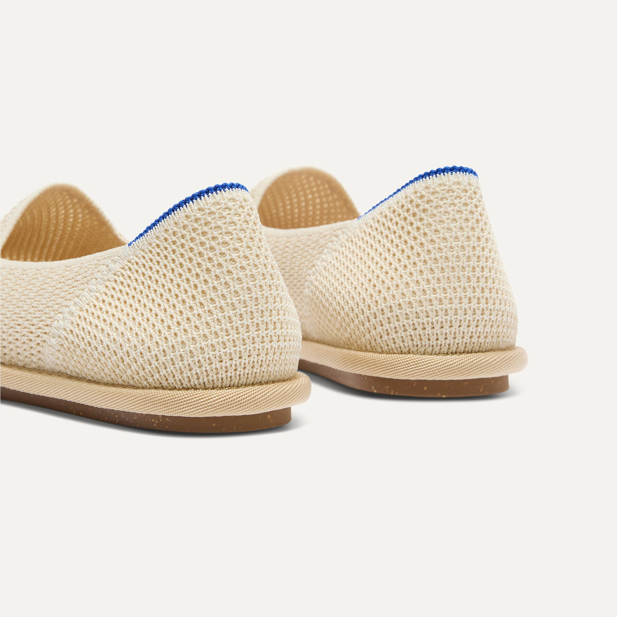 Rothy's Women's Cruiser Loafer in White Raffia-Knit